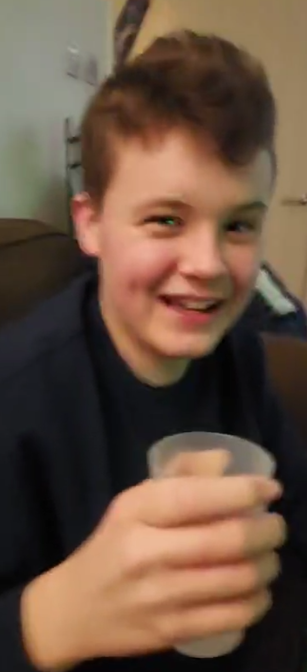 Joe enjoying a night out